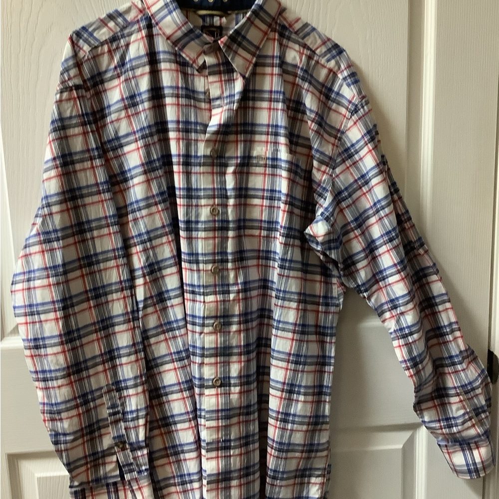 Men’s Noble Button Down Shirt, Size Large, Excellent Condition